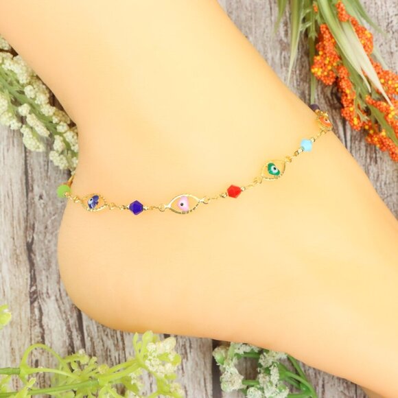 "Dainty Anklet for Women – Elegant Everyday Jewelry & Perfect Gift | MLCRC1628 - Picture 4 of 10